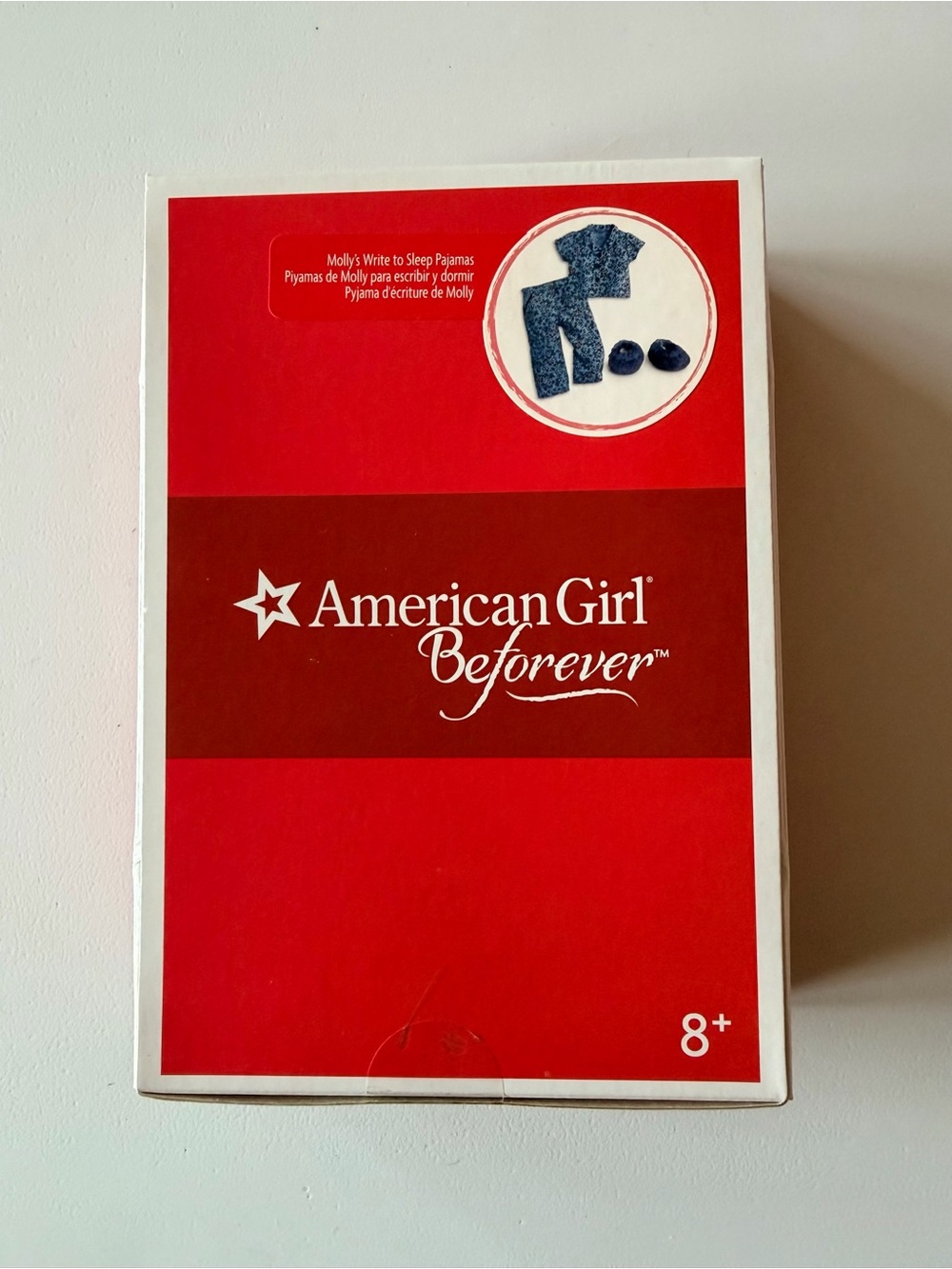 Retired American Girl Molly’s "Write to Sleep" Pajamas- NRFB